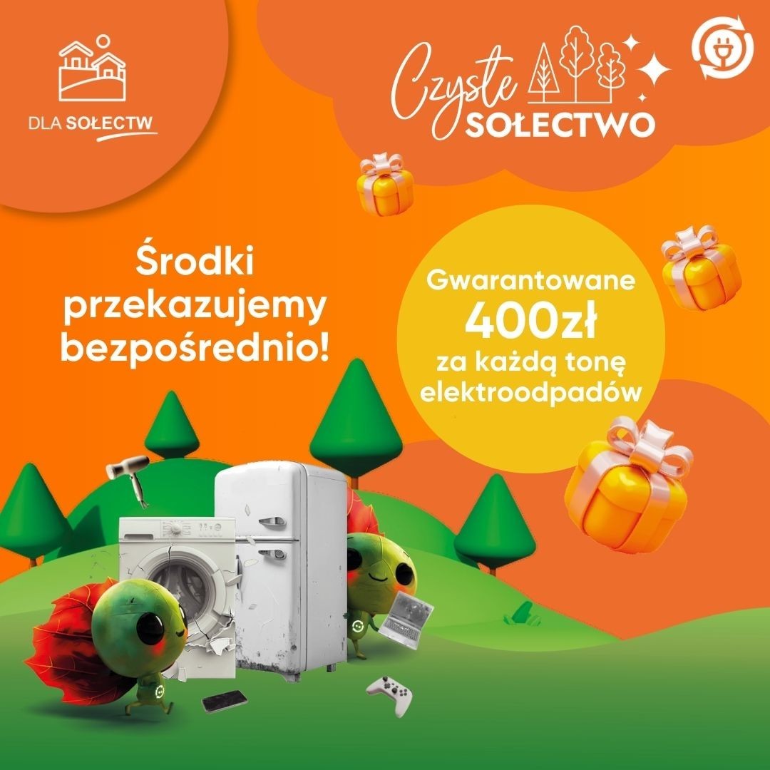 Program Czyste Sołectwo - zbieraj elektrośmieci