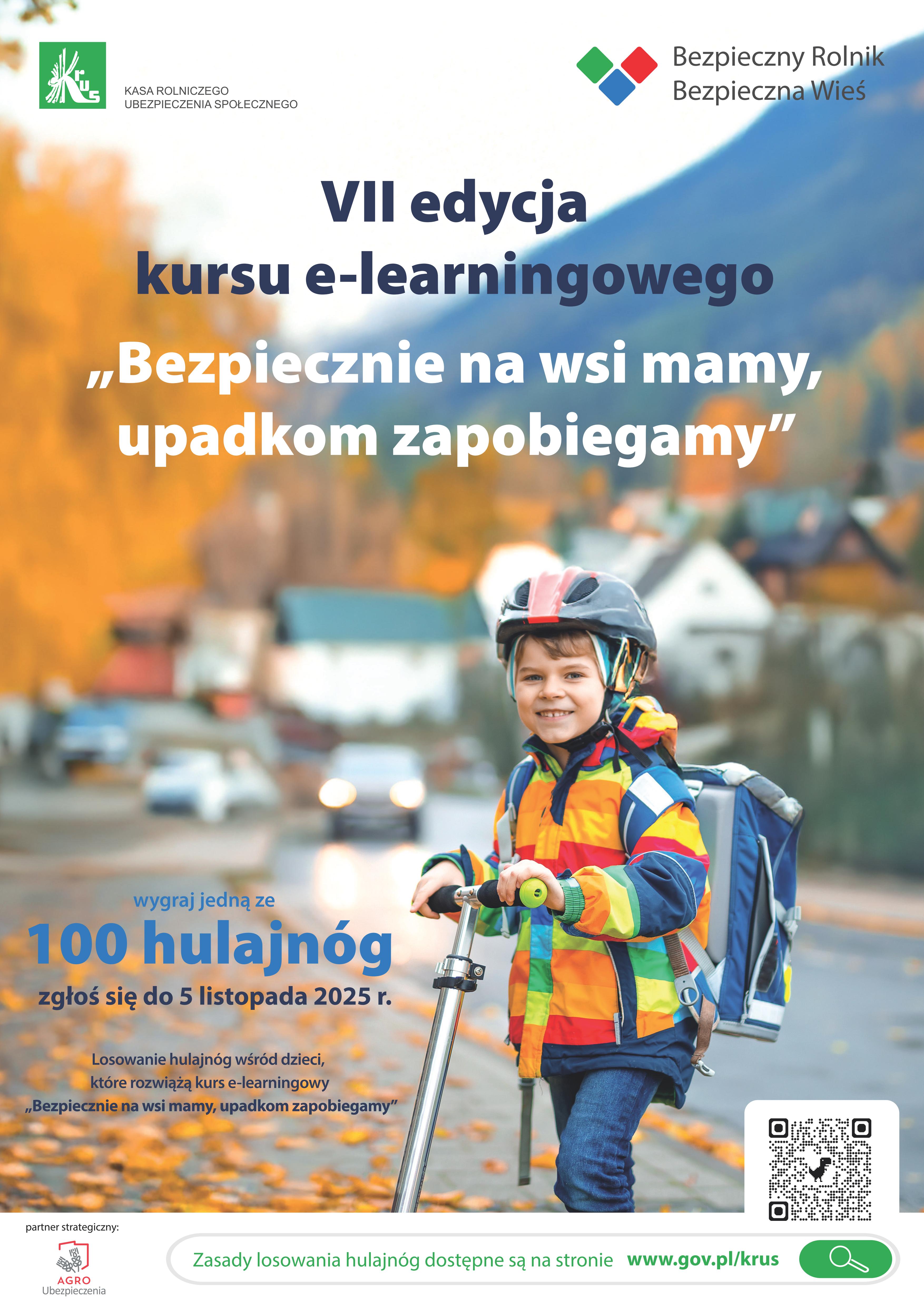 Kurs e-learningowy Bezpiecznie na&nbsp;wsi mamy &ndash; upadkom zapobiegamy