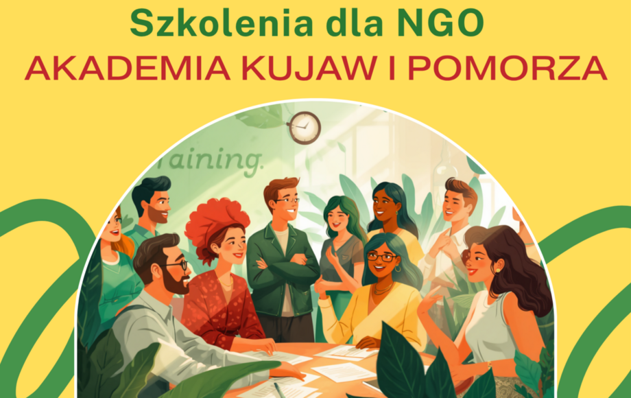 Bezpłatne szkolenia i doradztwo dla NGO w ramach Akademii Kujaw i Pomorza